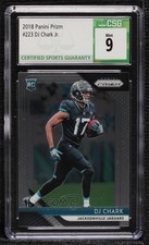 2018 Panini Prizm Rookie DJ Chark Jr #223 CSG 9 Mint 3n1