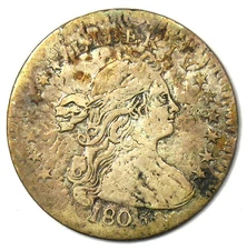 1803 Draped Bust Half Dime H10C - Rare Early Date Coin!