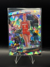 2025 Panini Prizm WNBA Cracked Ice Prizm #81 Shakira Austin Washington Mystics