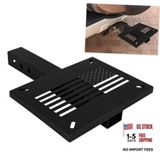 Heavy-Duty Hitch Winch Mount Plate for ATV SUV Trailer