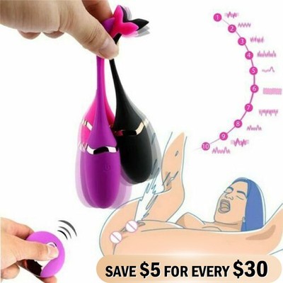 Remote-Control-Vibrating-Egg-Bullet-Vibrator-Ball-G-spot Massager Sex-Toys Women