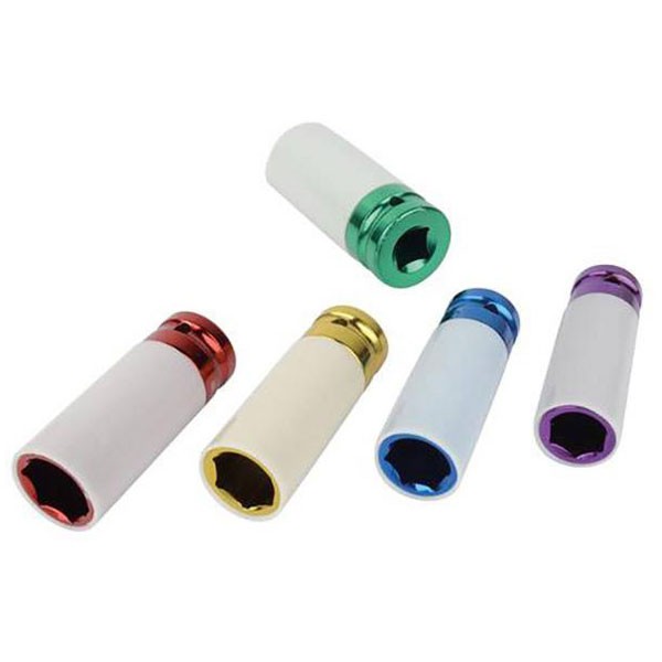 Brüder Mannesmann Bit Set 1/2"" 5-Piece Scratch-Free Aluminium Use