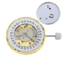 Gold Automatic Mechanical Watch Movement 4 Hands For ETA 2836-2 GMT Replacement;