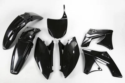Verkleidungssatz Plastiksatz plastic kit passt an Kawasaki Kxf 250 09-12 sw - Bild 1 von 4