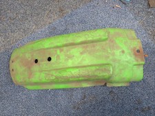 kawasaki kx250 rear mudguard section original