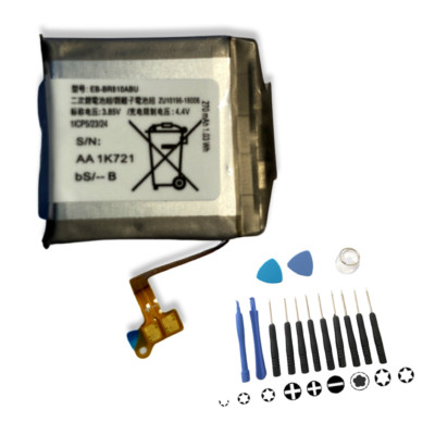 Akku für Samsung Galaxy Gear 42mm SM-R810 EB-BR810ABU Batterie 270mAh + Tools