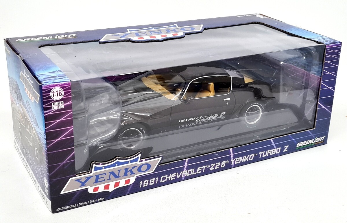 Greenlight 1/18 - Chevrolet Camaro Z-28 Yenko Turbo Z 1981 Greenlight 1/18 - Chevrolet Camaro Z-28 Yenko Turbo Z 1981