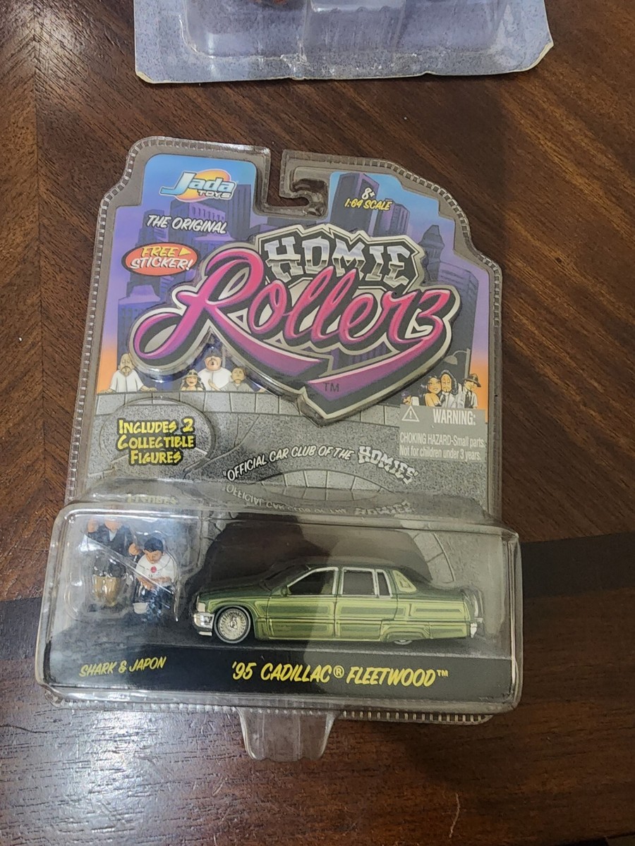 1/64 HOMIE ROLLERS ’95CADILLACFLEETWOOD HOMIE ROLLERZ '95 CADILLAC FLEETWOOD JADA TOYS 1:64 SCALE | eBay