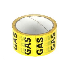 Van Stock Gas Pipe Identification Tape S-1100