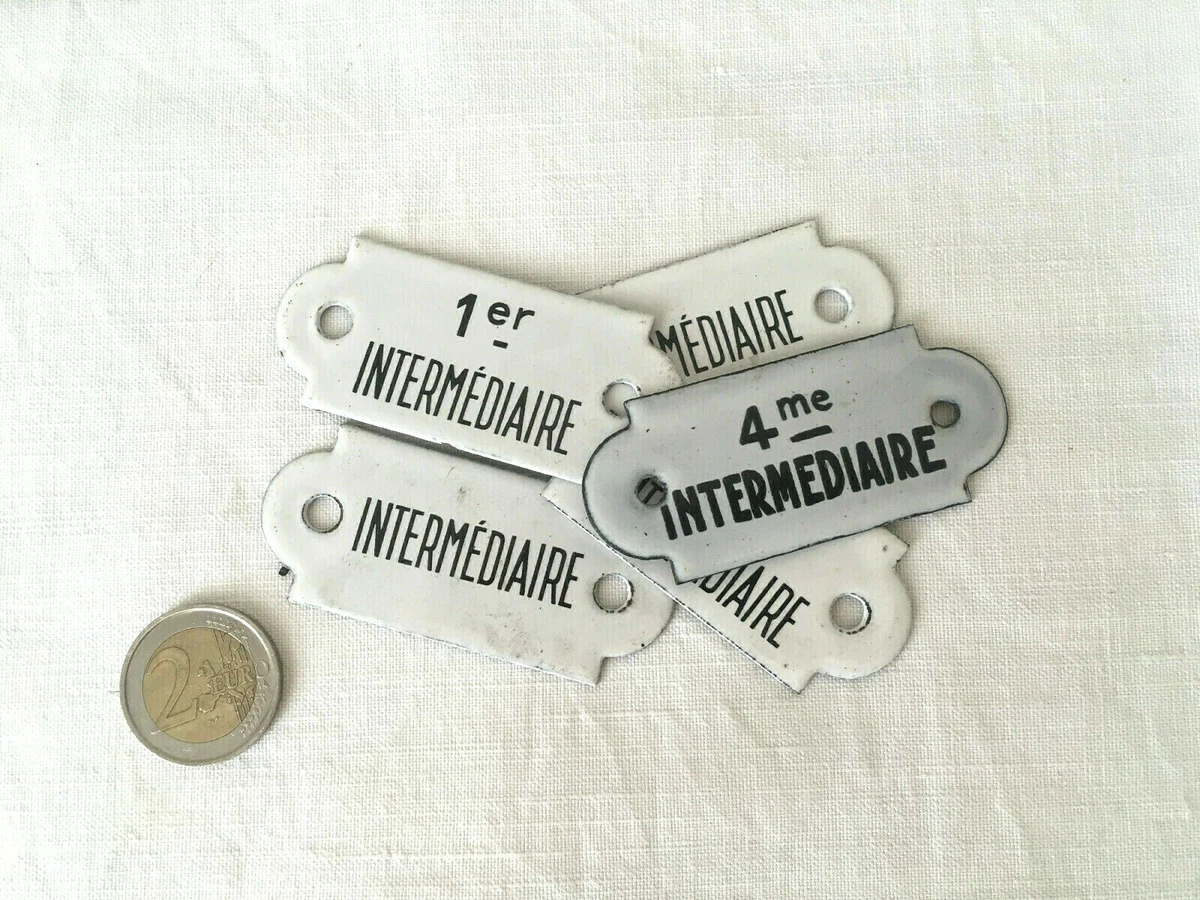 Ancienne petite plaque émaillée | Selency