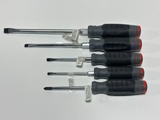 New Proto Tools 5pc Phillips Flat Slotted Screwdriver Set W Comfort Handle