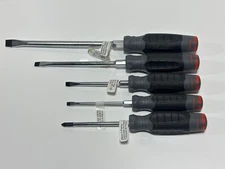 NEW Proto Tools 5pc Phillips & Flat Slotted Screwdriver Set w/ Comfort Handle