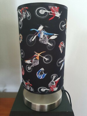 motorbike bedside lamp