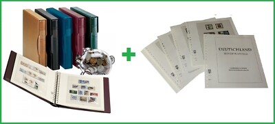 Lindner Dt120b-05-1124v Germany Album T-Pages 2005-2009 in Color
