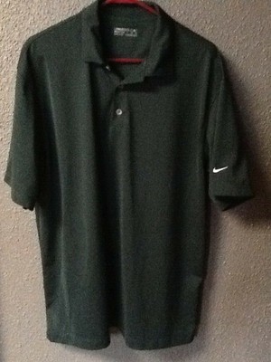 Nike Golf Forest Green Polo Golf Shirt 