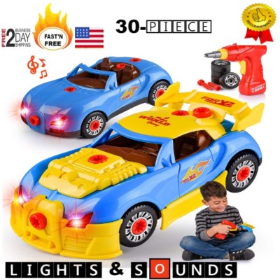 take apart toy racing car kit