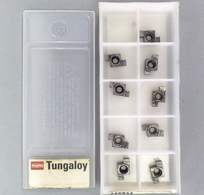 9 pcs   TUNGALOY  8GR300  Carbide Grooving Inserts; WOC 3mm; UX30  Machinist
