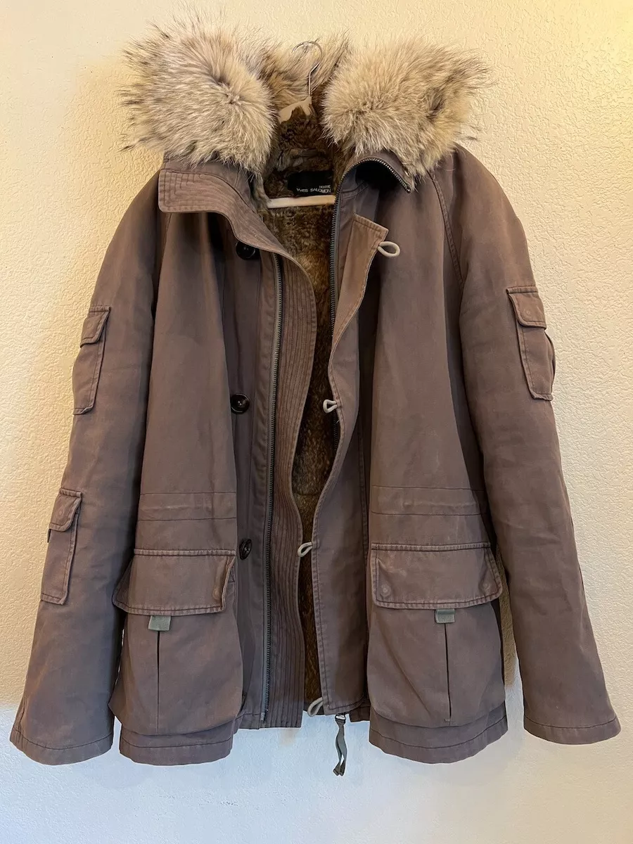 parka yves salomon femme