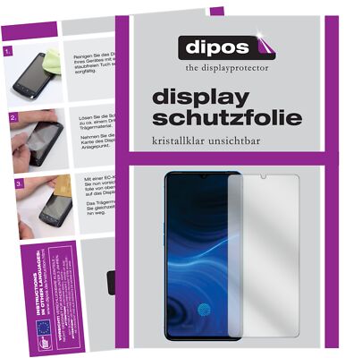 5x Schutzfolie für Oppo Realme X2 Pro Display Folie klar Displayschutzfolie