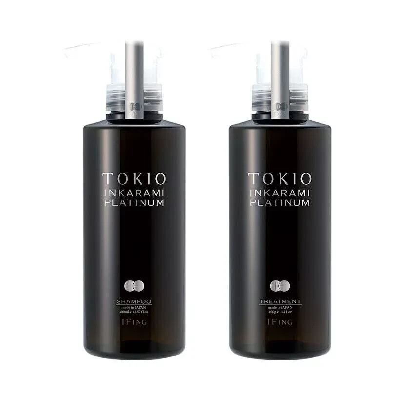 Champú y tratamiento TOKIO IE INKARAMI platino 400 ml/g de JAPÓN envío rápido