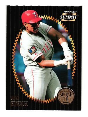 1996 Summit #60 Juan Gonzalez Texas Rangers | eBay