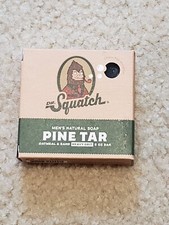 Brand New Never opened Dr. Squatch - Men's Pine Tar Soap 5oz. Bar FREE SHIPPING 