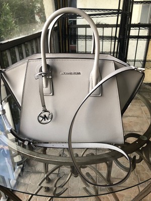 grey purse michael kors