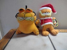 1981 Fun Farm Garfield Plush Russell Stover Christmas Cat