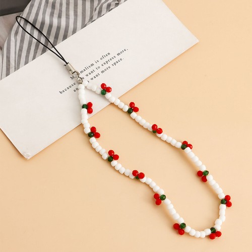Set of 2 Handy Lanyard Kleinkind Charm-Handyband Perle Telefonriemen - Zdjęcie 5 z 12