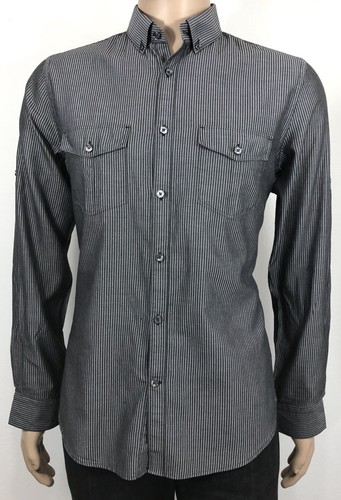 EXPRESS Men's Shirt M 15 151/2 Slim Fit 