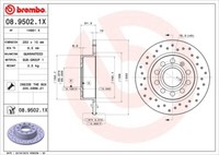 Brembo Bremsscheiben Ø288MM + BremsbelÄGe Vorne & Hinten FüR Audi A3 Skoda VW