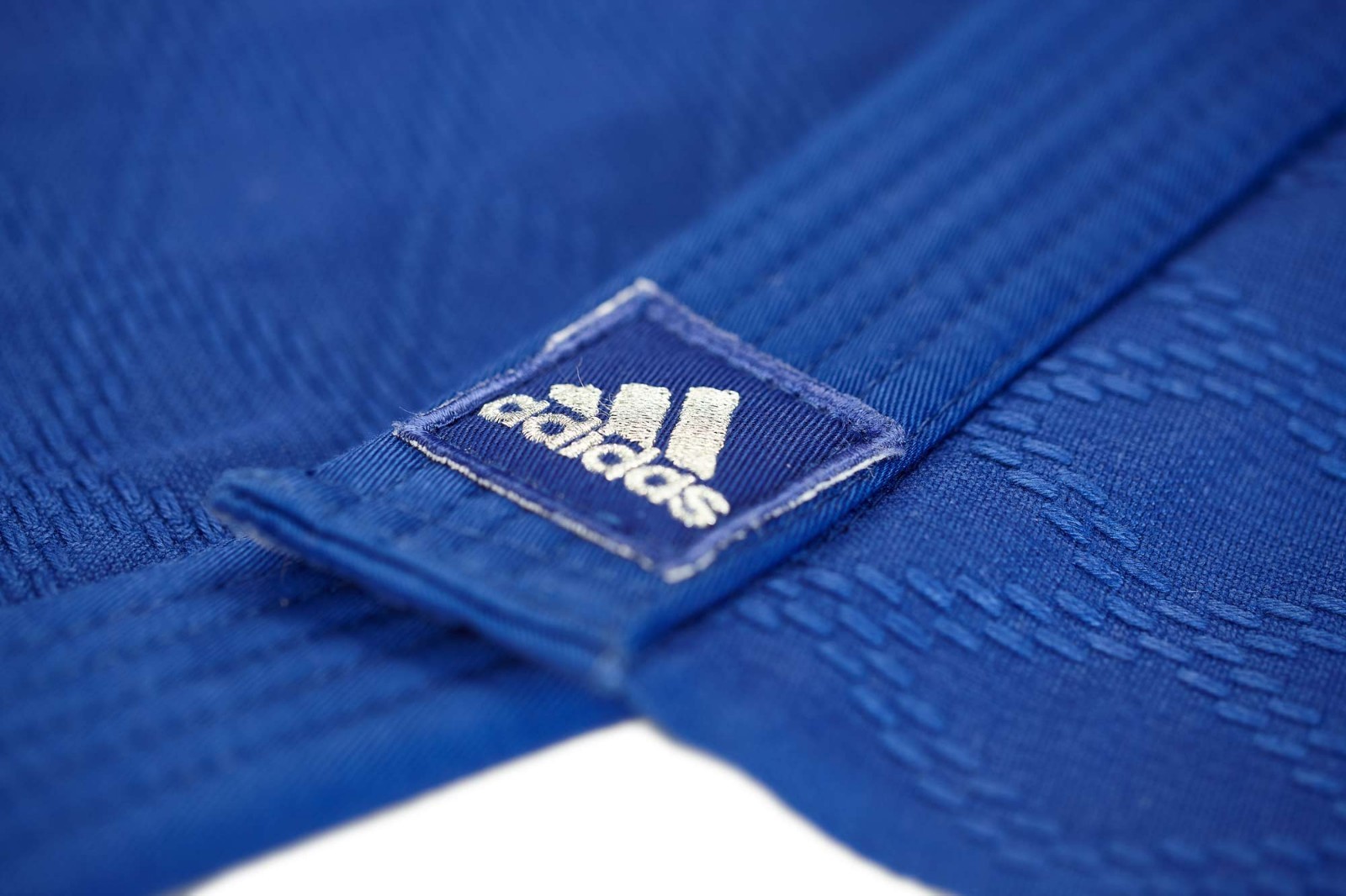adidas JudoAnzug "Millenium" blau/silbernes Logo J990B JudoAnzug