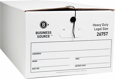 Business Source String/Button Medium Duty Storage Box & Drawers 