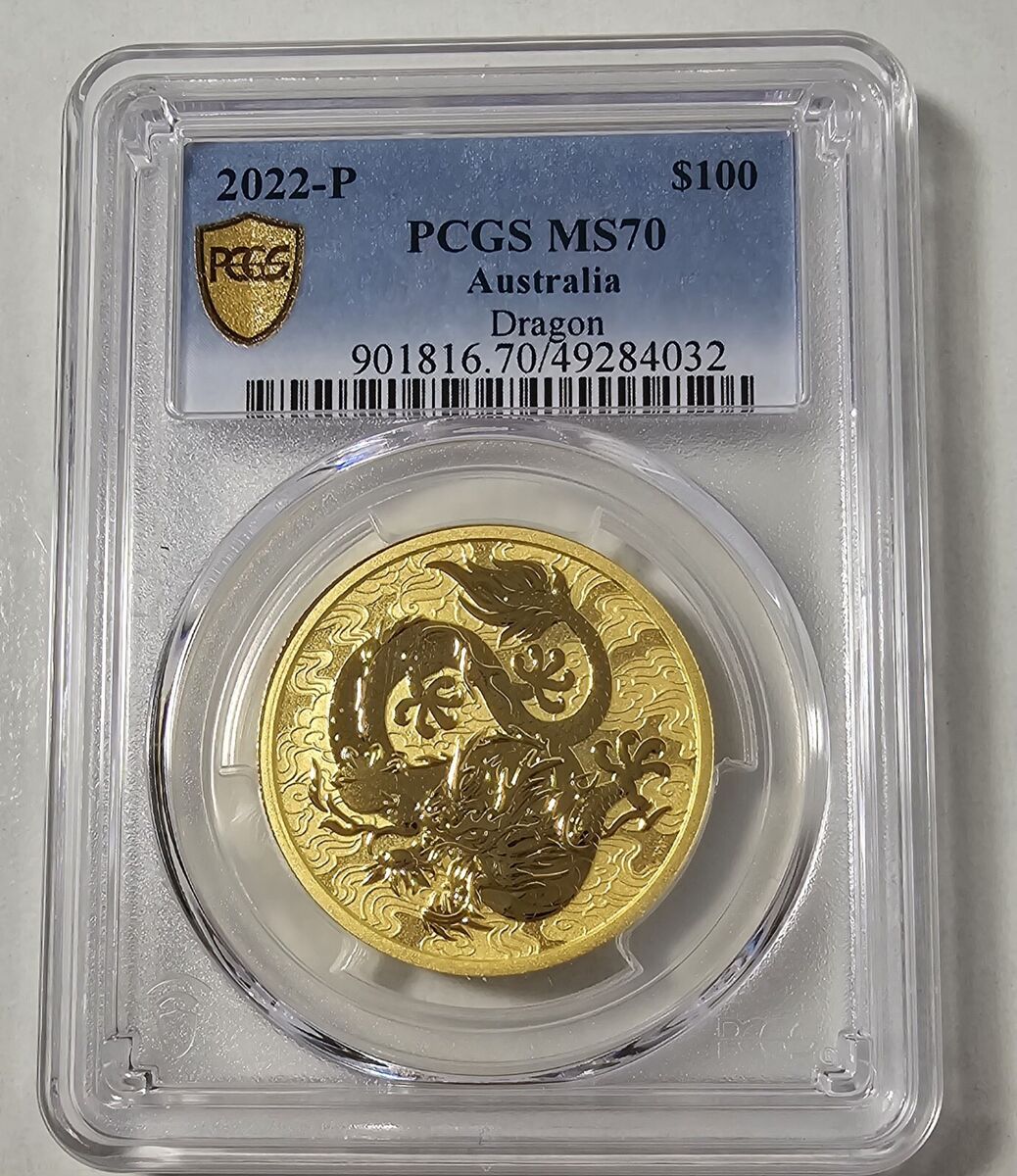 2022 P Australia Chinese Myth & Legends Dragon 1 Oz Gold 2022 P Australia Chinese Myth & Legends Dragon 1 Oz Gold