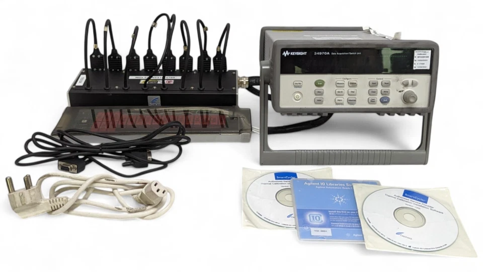 Agilent 34970A DAQ Mainframe + 34902A 16-Channel MUX Module – Fully Functional - Image 2 of 4