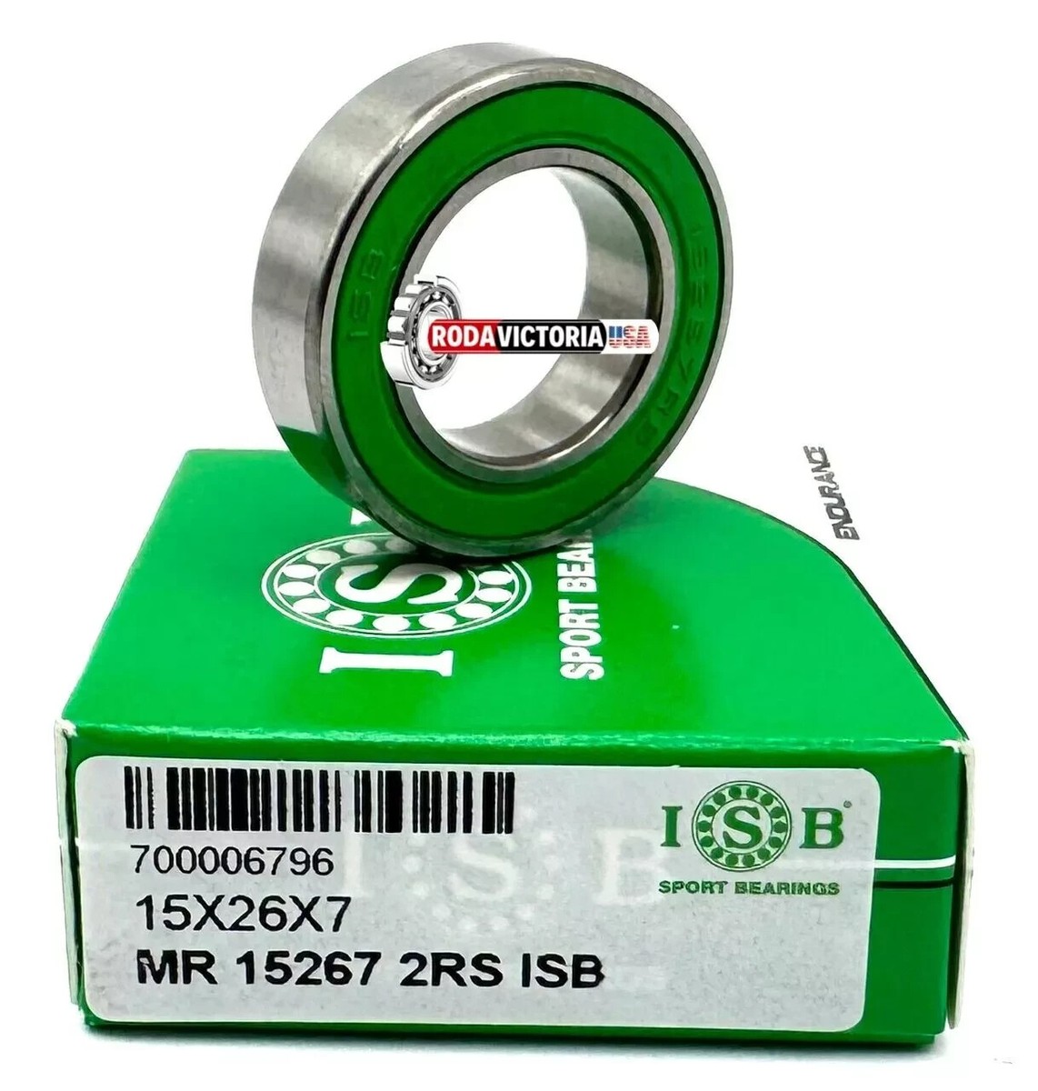 ISB Italy MR15267 LLB Ball Bearing, Rubber Sealed 15x26x7 mm | eBay