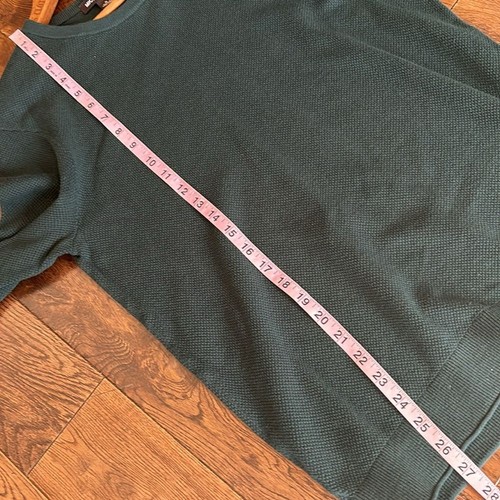 MICHAEL KORS Pullover Herren Baumwollmischung Größe MEDIUM in Grün Rundhals Pulli - Bild 11 von 12