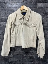 Jou Jou Skins Leather Jacket M - Edgy Elegance Crafted In China 100% Leather