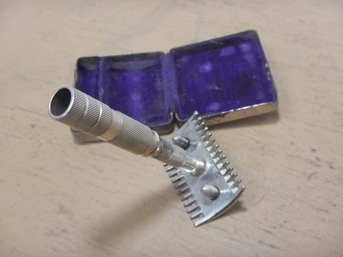 Vintage Enn Werke Pocket Safety Razor made in Germany - Picture 5 of 8