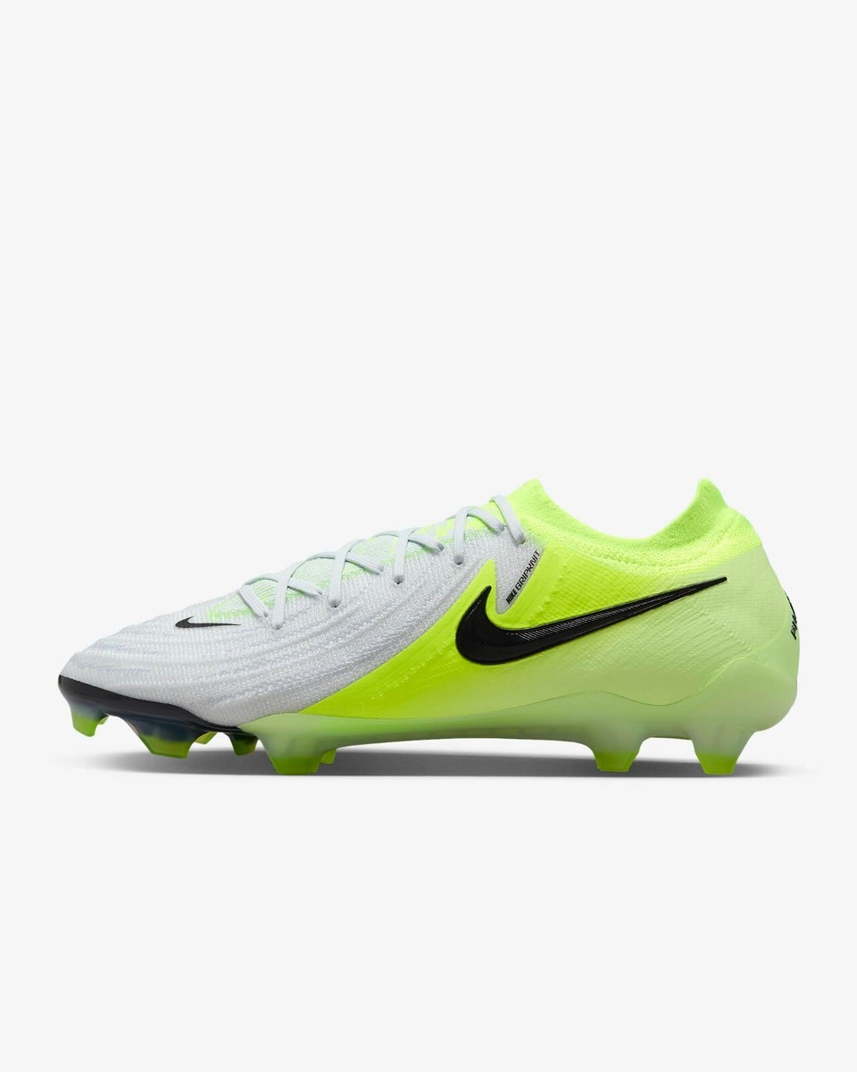 NIKE Phantom GX 2 Elite FG FJ2559-003 Metallic Silver Volt NIKE Phantom GX 2 Elite FG FJ2559-003 Metallic Silver Volt