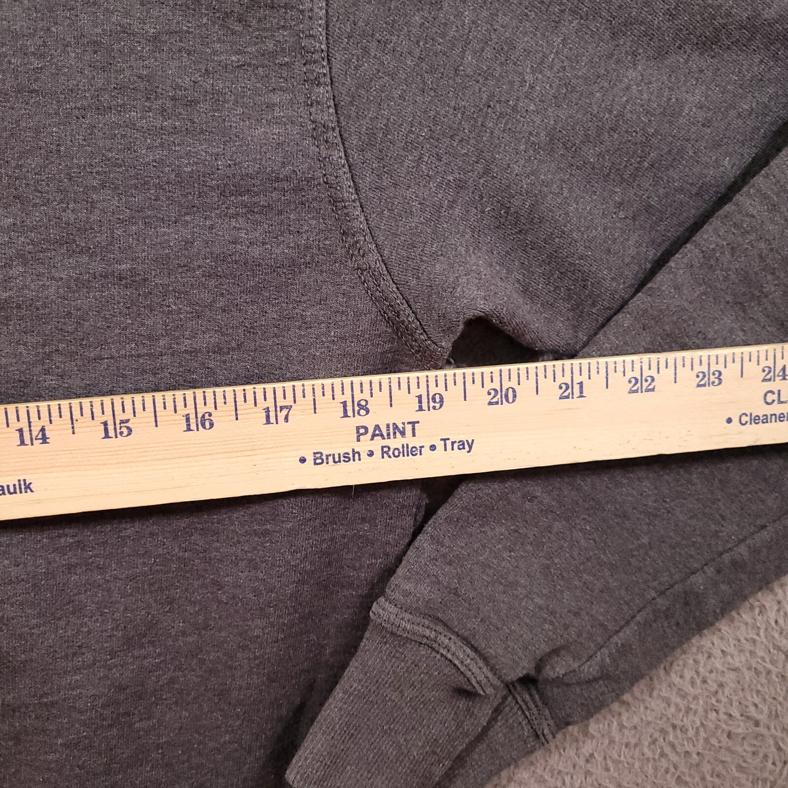 Champion Hoodie Mens Small Gray Solid Basic Pullo… - image 8