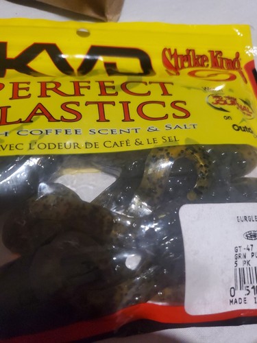 Strike King Gurgle Toad (GT) 3.75 Inch Topwater Soft Plastic Buzzbait ...