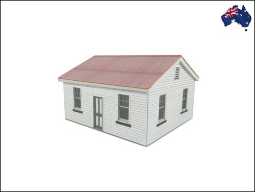 HO Scale Australian Model Railway Buildings WB FETTLER’S COTTAGE - Picture 2 of 9