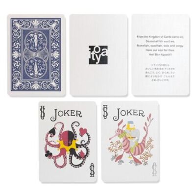 Original Fish Playing Cards Part.2 Japan Limited Trump Bicycle