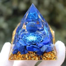 Orgone Pyramid Energy Generator Emf Protection Healing Meditation Orgonite