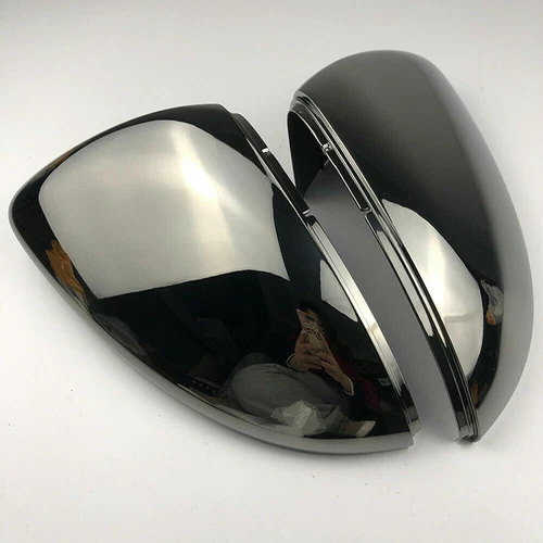 Wing Mirror Cover Caps Casing Gloss Black  For VW Golf Mk7 Mk7.5 GTI 2013-2018