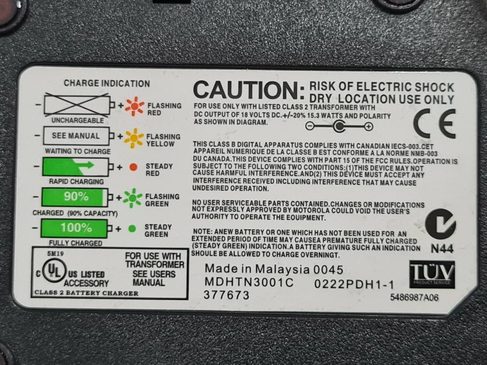 PMLN5196 MDHTN3001 Motorola GP640 GP680 GP344R HT750 GP328 GP338 GP340 GP360 GP3 - Image 3 of 4