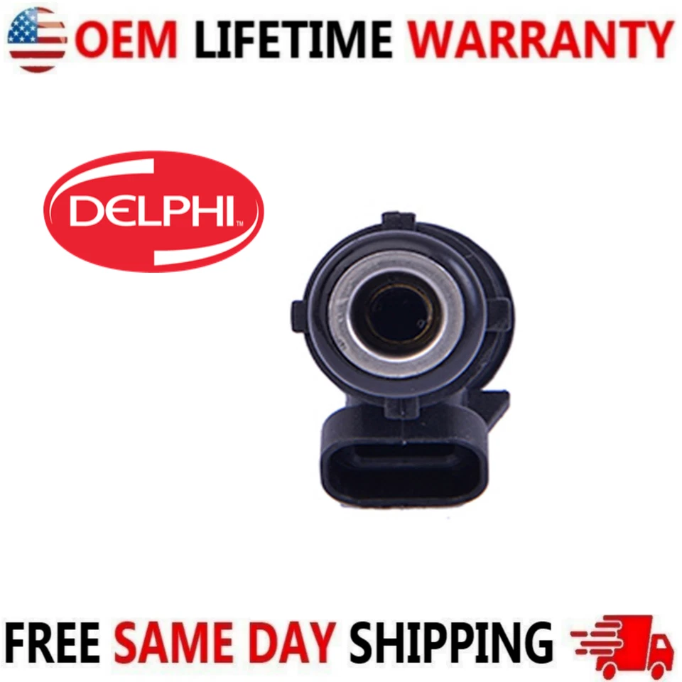 Nuevos inyectores de combustible Delphi 4 orificios actualización x6 para Buick Rainier 2004,2005 4,2 L V6 Foto 4 de 4