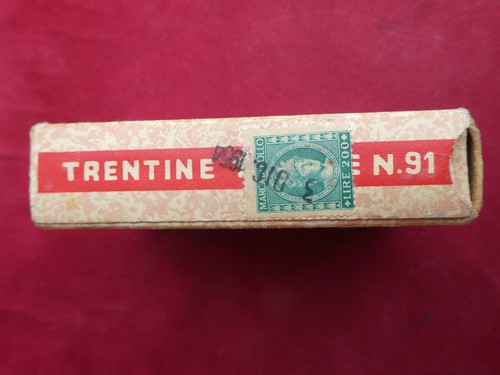 CARTE DA GIOCO REGIONALI TRENTINE DAL NEGRO 1954 BOLLO LIRE 100 + 200 - Imagen 4 de 9