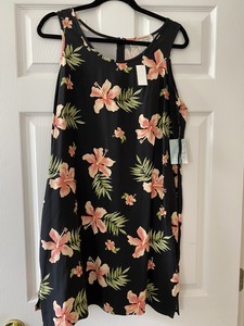 silk hawaiian dress